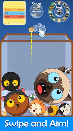 Watermelon Game: Cat - Screenshot 2