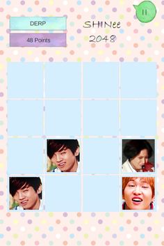π SHINee 2048 - Screenshot 2