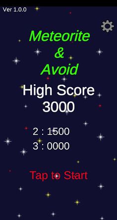 Meteorite&Avoid - Screenshot 1