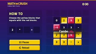 매스크러시(Math Crush) - 끝없이 도전하는 수 - Screenshot 1