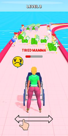 Mamma Run 3D - Screenshot 1