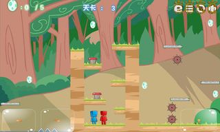 Two Players Games:Square Bros  - Screenshot 2