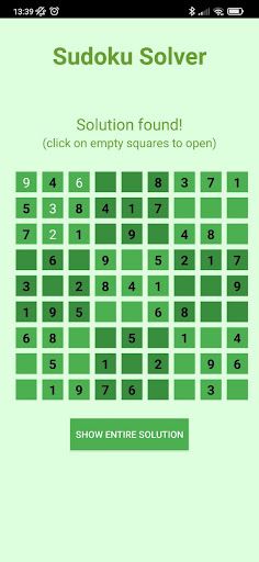 Sudoku solver (camera) - Screenshot 3