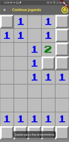 Campo minado com tempo - Screenshot 1