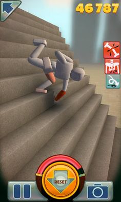 Stair Dismount - Screenshot 1