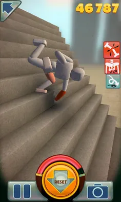 Stair Dismount - Screenshot 1