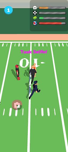 Caped streaker - Screenshot 1