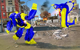 Snake Robot Car Transform Game - Screenshot 3