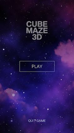 Cube maze 3D - Screenshot 1
