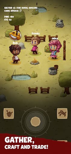 Tiny Raiders - Mini MMORPG - Screenshot 2