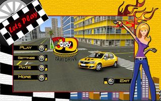FAST TAXI DRIVING SIMULATOR - Screenshot 1