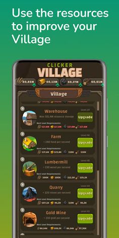 Clicker Village - Casual Idle - Screenshot 3