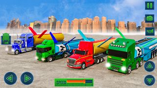 Flying Oil Tanker Truck Games - Screenshot 2