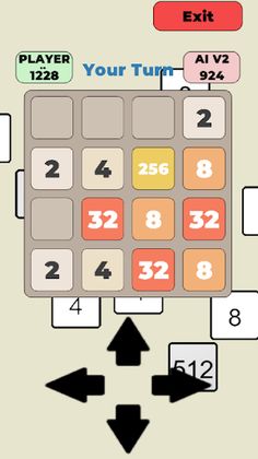 2048 With Friends - Screenshot 1
