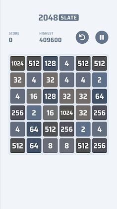 2048: Slate Edition - Screenshot 3