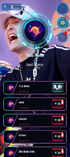 Peso Pluma Tiles Hop - Screenshot 1