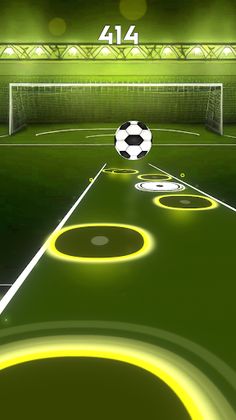 Endless Goal Jump Soccer Tiles - Screenshot 1