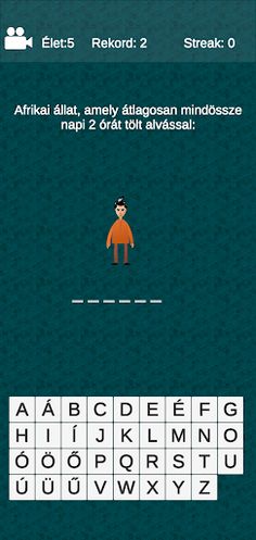 AZ Akasztófa - Screenshot 1