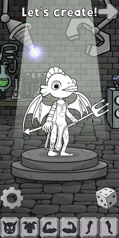 Create your own monster - Screenshot 1