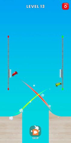 Don't Crash - Jump cars ramps - Screenshot 2