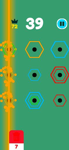 Hexagon Megic Colorful Puzzle - Screenshot 1