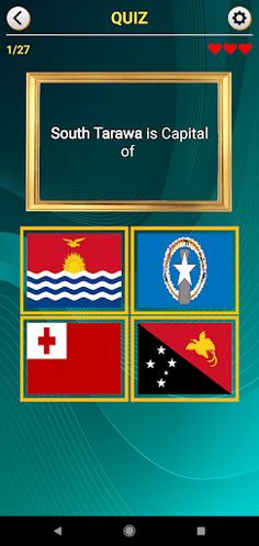 Oceania Flags & Maps Quiz - Screenshot 2