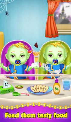 Halloween Baby Daycare Game - Screenshot 3