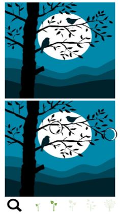 Spot a Difference Trees - Screenshot 1