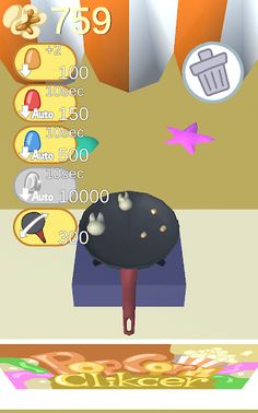 Popcorn clicker - Screenshot 1