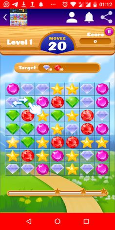 Puzzle Sweet Candy Jewel Blast - Screenshot 1