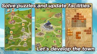 Three Braves Puzzle & Quest - Screenshot 2
