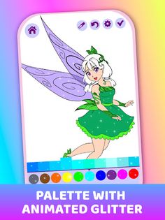 Fairies Coloring Book for Kids - Screenshot 1
