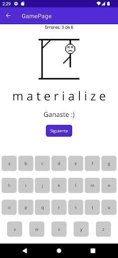 AhorcadoDev - Screenshot 2