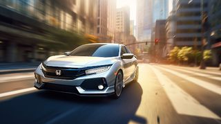 Honda Civic Car Racing Games - Screenshot 1