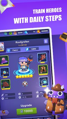 Fitness RPG: Walking Games - Screenshot 3