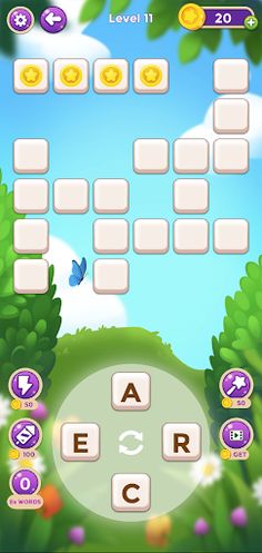 English Crossword :Word Game - Screenshot 2