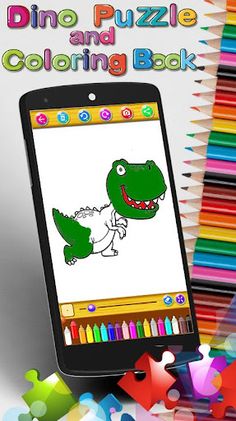 Dinosaur Coloring Book & Puzzl - Screenshot 3