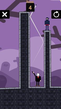 Henry Stickman:  Gunner - Screenshot 2