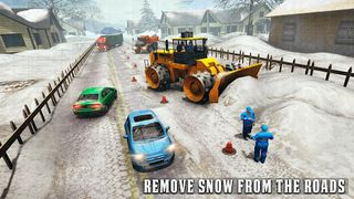 Snow Plow Heavy Excavator Sim - Screenshot 1
