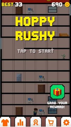 Hoppy Rushy - Screenshot 1
