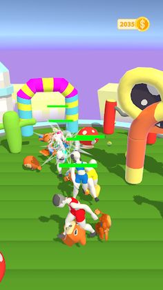 Plushie Wrestling - Screenshot 1