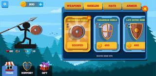 Stickman Javelin Hero - Screenshot 2