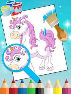 Princess Coloring Book 2 - Screenshot 1