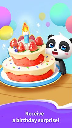 Talking Baby Panda-Virtual Pet - Screenshot 3