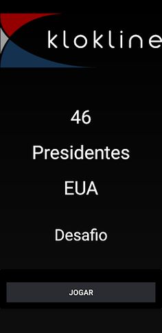 46 Presidentes EUA Desafio - Screenshot 1