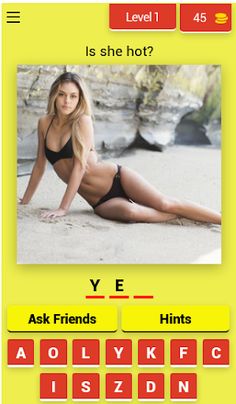 Quiz Girls in Bikini - Screenshot 1