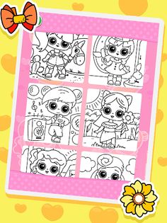 Coloring dolls - Screenshot 1