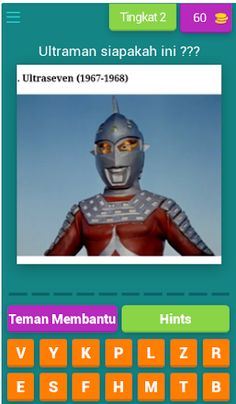 Tebak gambar nama ultraman - Screenshot 3