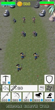 Middle Earth War - Screenshot 1