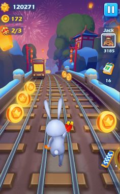 Subway Pets Runner Cat - Screenshot 2
